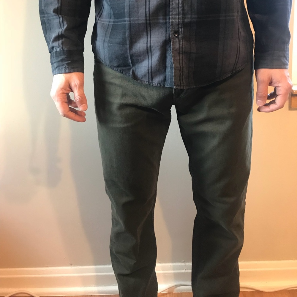 Green Hudson Jeans! Near New!